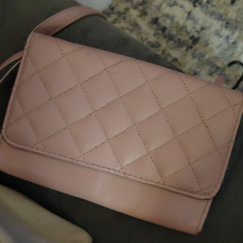 Lucia Faux leather crossbody handbag
